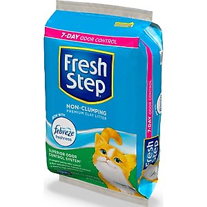 Fresh Step Premium Scented Non-Clumping Cat Litter, 35-lb bag