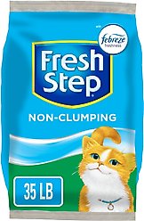 Fresh Step Premium Scented Non-Clumping Cat Litter, 35-lb bag