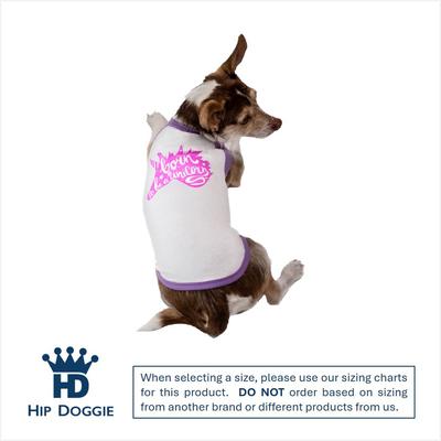 Show full view: Hip Doggie Born to be a Unicorn Dog Tank, X-Small slide 2 of 7