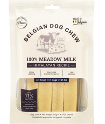 Artisanal Paws Belgian Himalayan Cheese Recipe Dog Chew, Small, 4 count