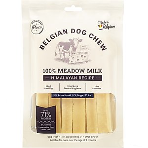 Artisanal Paws Belgian Himalayan Cheese Recipe Dog Chew, X-Small, 6 count