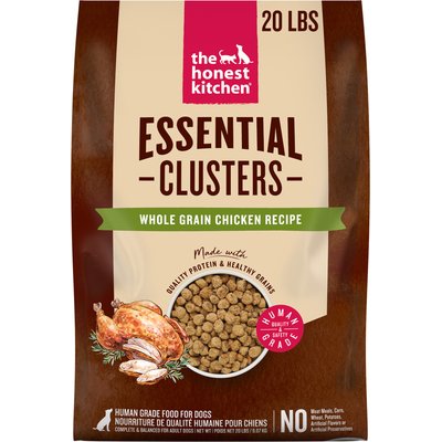 The Honest Kitchen The Honest Kitchen Human Grade Essential Clusters Whole Grain Chicken Dry Dog Food, 20-lb bag
