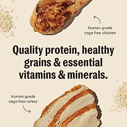 The Honest Kitchen Human Grade Essential Clusters Whole Grain Turkey & Chicken Dry Dog Food, 20-lb bag slide 2 of 8