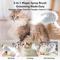 Show in main carousel: VIVIPAL Self Cleaning Dog & Cat Hair Steam Brush, White slide 2 of 10