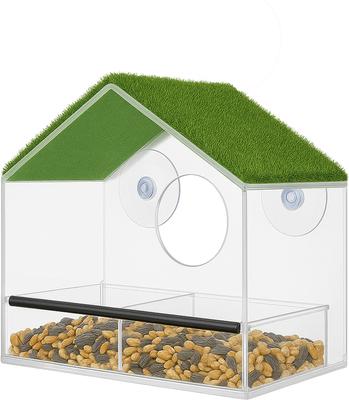 Show full view: KNUTI House Shaped Window Bird Feeder slide 7 of 7