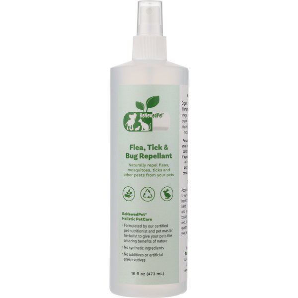 RenewedPet Flea, Tick & Bug Repellent Spray for Dogs
