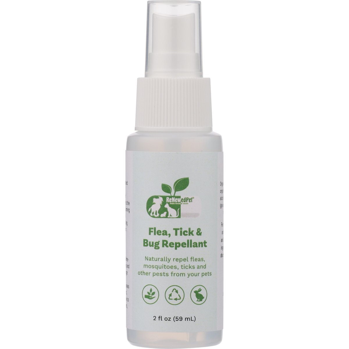 RenewedPet Flea, Tick & Bug Repellent Spray for Dogs, 2-fl oz bottle