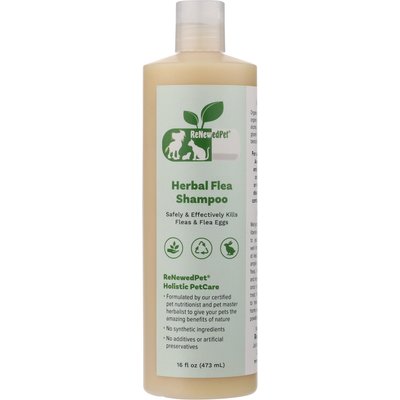 RenewedPet RenewedPet Flea & Tick Shampoo for Dogs, 16-fl oz bottle