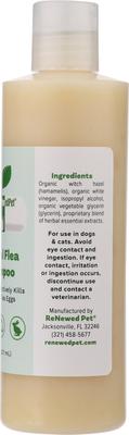 Show full view: RenewedPet Flea & Tick Shampoo for Dogs, 8-fl oz bottle slide 3 of 4