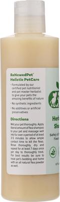 Show full view: RenewedPet Flea & Tick Shampoo for Dogs, 8-fl oz bottle slide 2 of 4