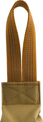 Show full view: Carhartt Nylon Duck Canvas Training Bumper Dog Toy, Hunter Orange, Large slide 3 of 5