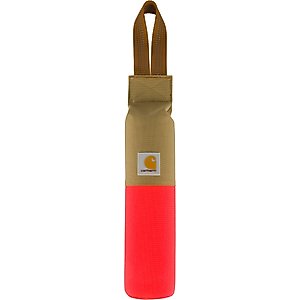 Carhartt Nylon Duck Canvas Training Bumper Dog Toy, Hunter Orange, Large