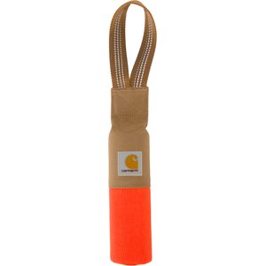 Carhartt Nylon Duck Canvas Training Bumper Dog Toy, Hunter Orange, Small