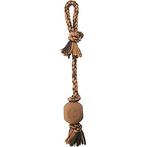 Carhartt Rubber Ball Dog Rope Toy
