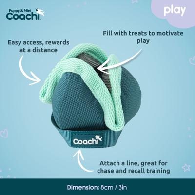 Show full view: Coachi Puppy & Mini Chase & Treat Treat Dispensing Dog Toy slide 4 of 7