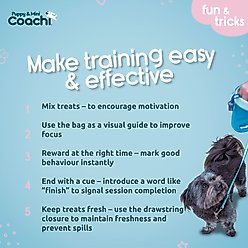 Coachi Puppy & Mini Dog Treat Pouch, Teal & Mint slide 2 of 6