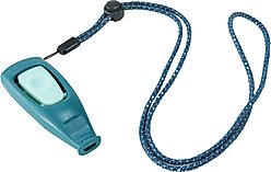 Coachi Puppy & Mini Whizzclick Dog Training Clicker & Whistle, Teal & Mint
