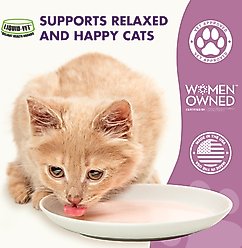 Liquid-Vet Calm & Content Support Seafood Flavor Liquid Calming Supplement for Cats, 8-fl oz bottle slide 2 of 8