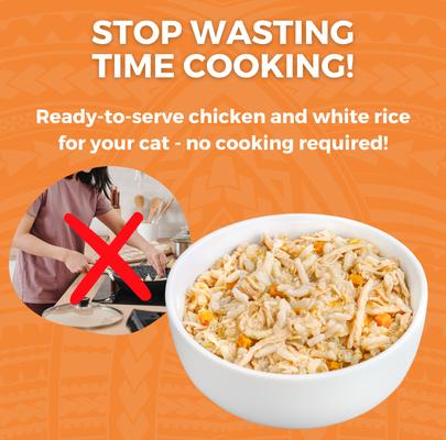 Show full view: KOHA Bland Diets Chicken & White Rice Wet Cat Food, 2.8-oz pouch, case of 12 slide 4 of 9