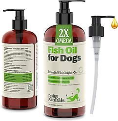Deley Naturals Fish Oil Dog Supplement, 32-fl oz bottle