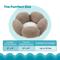 Show in main carousel: Catstages Indoor Purrfect Petals Washable Flower Shaped Round Bolster Plush Cat Bed, Tan slide 6 of 12