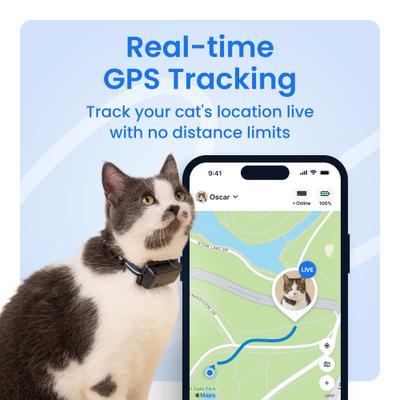 Tractive Cat Mini GPS Tracker & Activity Monitor