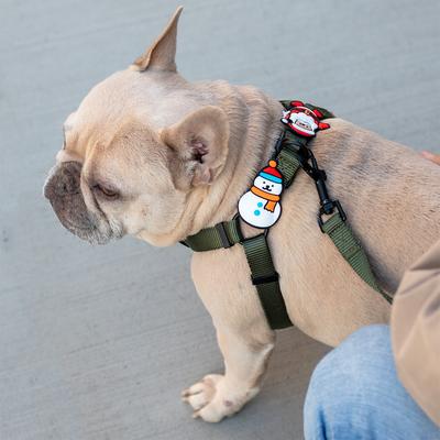 Show full view: Jiby Dog Crew Snowman Jiby Dog Collar Accessory slide 2 of 4