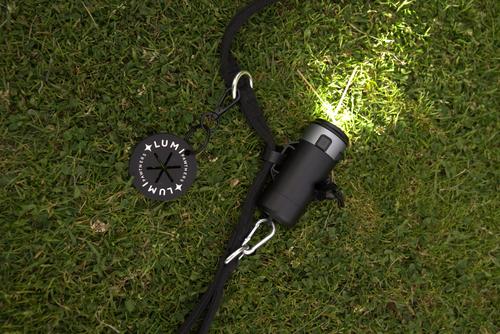 Show full view: Lumi Pawtners Lumi Dog Leash, Black, 6-ft long, 3/4-in wide slide 3 of 4