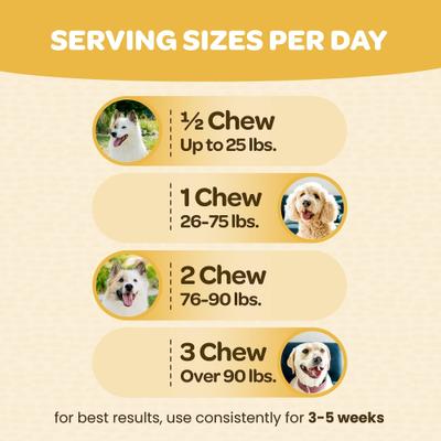 Show full view: Ready Pet Go Turmeric & Collagen Dog Supplement, 60 count slide 4 of 7