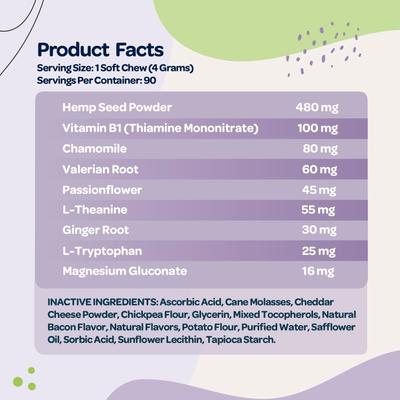 Show full view: Ready Pet Go Calming & Relaxing Soft Chew Dog Supplement, 90 count slide 3 of 9