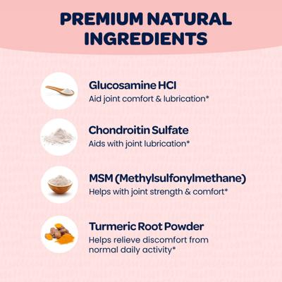 Show full view: Ready Pet Go Joint & Hip Dog Supplement, 60 count slide 4 of 9