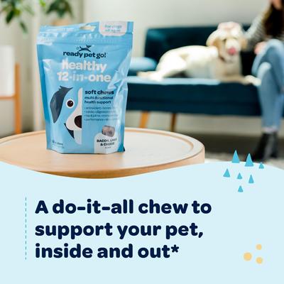 Show full view: Ready Pet Go Healthy 12-in-One Dog Supplement, 60 count slide 7 of 11