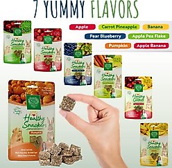 Small Pet Select Healthy Snackers Pumpkin Flavor, Small Animal Treats, 2-oz bag, 3 count slide 2 of 7