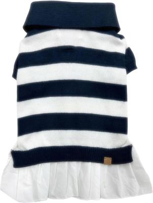 Show full view: Bespoke Paws Gladys Cashmere-Blend Dog Rugby Polo Dress, Large slide 3 of 6