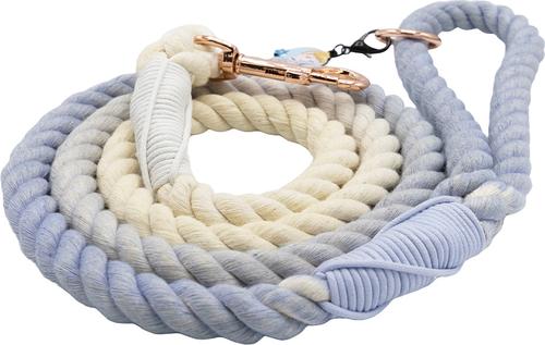 Show full view: Sassy Woof Disney Princess Cinderella Rope Dog Leash, 5-ft long, 0.6-in wide slide 3 of 5