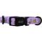 Show in main carousel: Sassy Woof Alice in Wonderland Dog Collar, Purple, Small: 13-in neck, 1/2-in wide slide 3 of 7