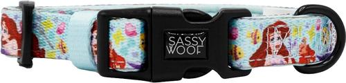 Show full view: Sassy Woof Disney Princess Ariel Dog Collar, Medium: 19.7-in neck, 3/4-in wide slide 3 of 6