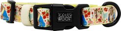 Sassy Woof Disney Princess Belle Dog Collar, Medium: 19.7-in neck, 3/4-in wide slide 2 of 6