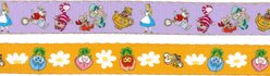 Sassy Woof Alice in Wonderland Dog Leash, Purple, 5-ft long, 4/5-in wide slide 2 of 6