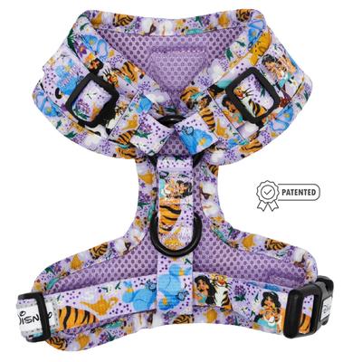 Show full view: Sassy Woof Disney Princess Jasmine Adjustable Dog Harness, Large: 22 to 33-in chest slide 2 of 6