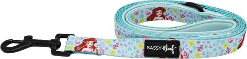 Show full view: Sassy Woof Disney Princess Ariel Dog Leash, 5-ft long, 4/5-in wide slide 2 of 7