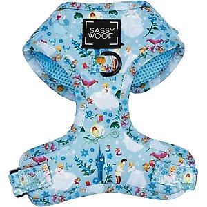 Sassy Woof Disney Princess Cinderella Adjustable Dog Harness, Medium:18 to 25-in chest