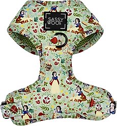 Sassy Woof Disney Princess Snow White Adjustable Dog Harness, Small: 16 to 21-in chest