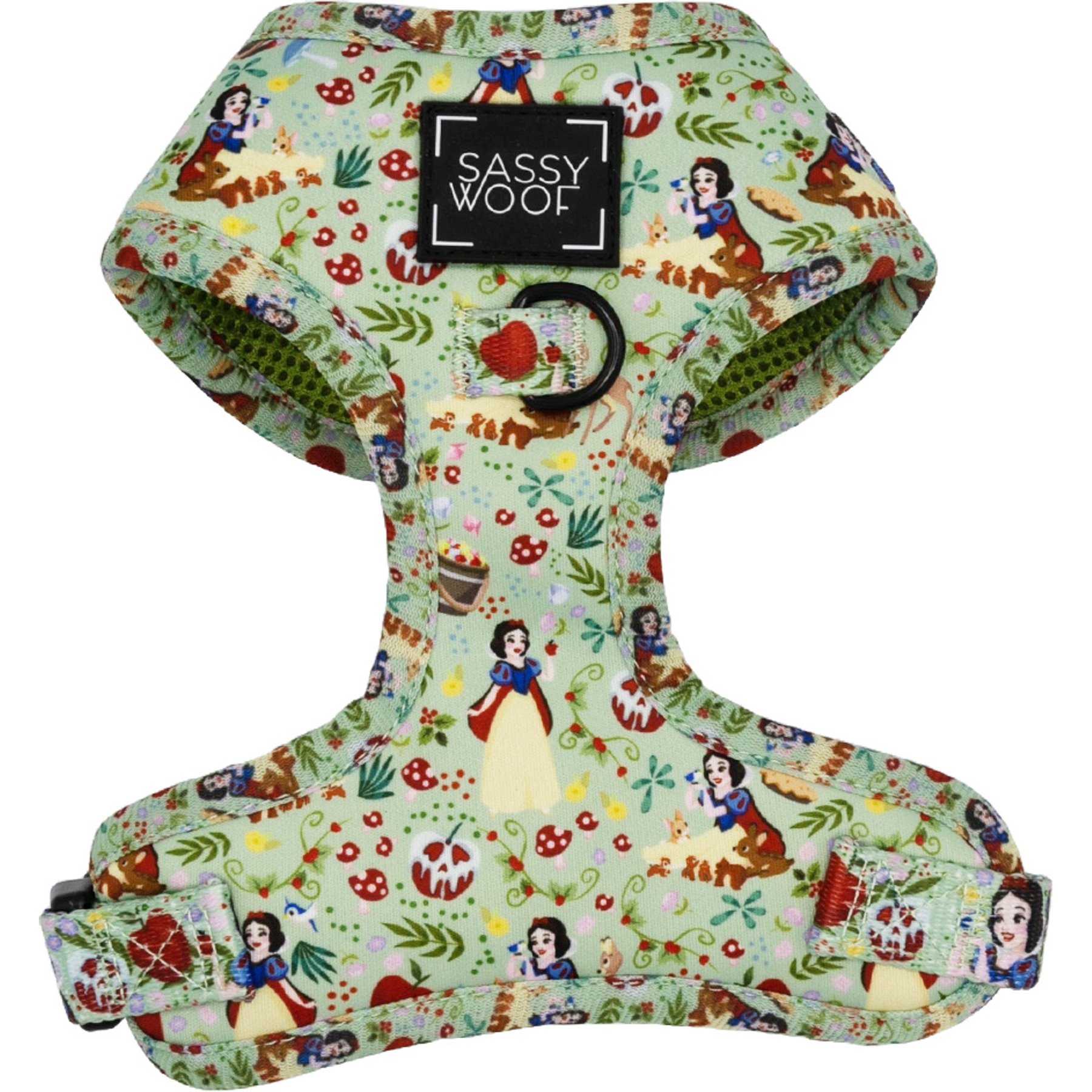 Sassy Woof Disney Princess Snow White Adjustable Dog Harness, X-Small: 14 to 19-in chest