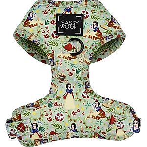 Sassy Woof Disney Princess Snow White Adjustable Dog Harness, Small: 16 to 21-in chest