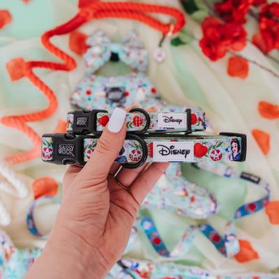Show full view: Sassy Woof Disney Princess Snow White Dog Collar, Large: 26-in neck, 1-in wide slide 5 of 6