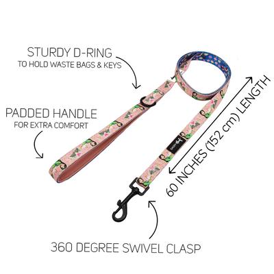 Show full view: Sassy Woof Disney Princess Mulan Dog Leash, 5-ft long, 4/5-in wide slide 5 of 7