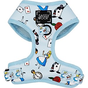 Blueberry Pet Soft & Comfy 3M Reflective Multi-Colored Stripe Mesh Padded Service Dog Harness