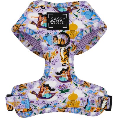 Sassy Woof Sassy Woof Disney Princess Jasmine Adjustable Dog Harness, Small: 16 to 21-in chest
