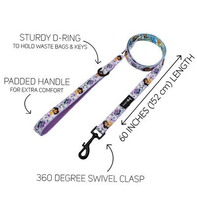 Show full view: Sassy Woof Disney's Jasmine Dog Harness & Leash, Medium: 18 to 25-in chest slide 6 of 9